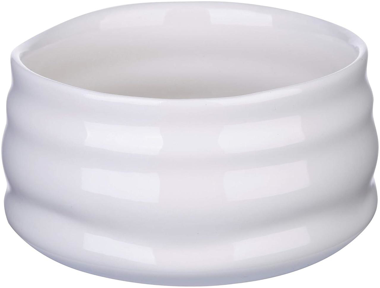 Керамічний чаван для матчу 550 мл з унікальною глазур'ю для чайної церемонії