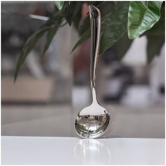 Ложка для каппинга кофе с эргономичной ручкой из нержавеющей стали, 16 см, Rhinowares