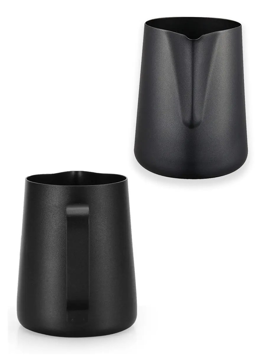 Пітчер для молока 350 мл з носиком для латте-арт, полірована нержавіюча сталь, зручний і надійний