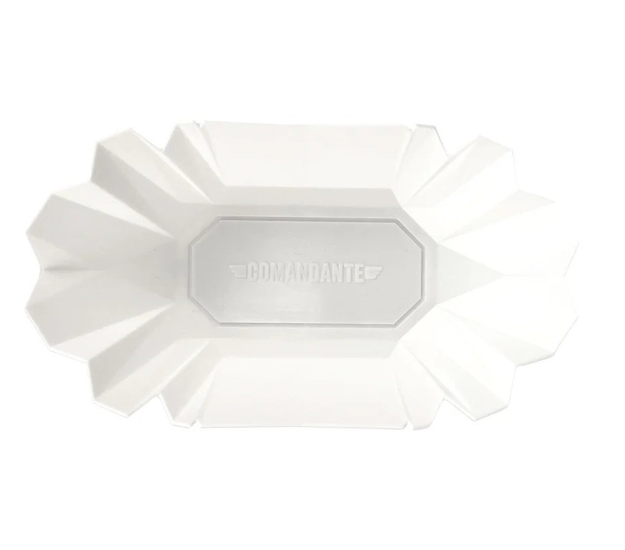 Миска для каппинга кофе 100 г, многоугольный дизайн, воронка для точного насыпания, белая