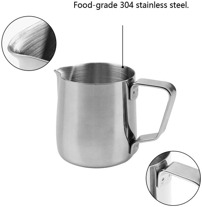 Питчер для эспрессо 150 мл из нержавеющей стали с носиком Jug Coffee Maker