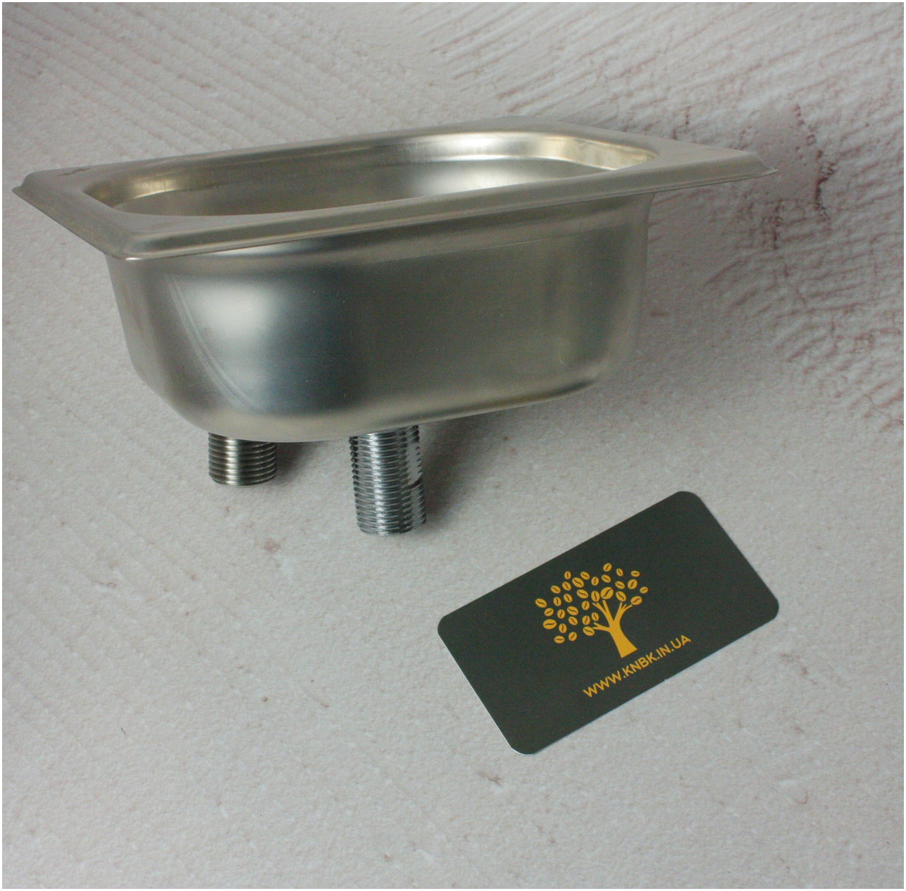 Ринзер для барної мийки VDCoffee Small 17 см з нержавіючої сталі з врізним монтажем і потужним напором води