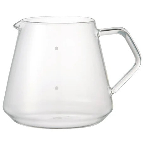 Сервер для кофе Kinto 600 мл из боросиликатного стекла с высоким температурным пределом