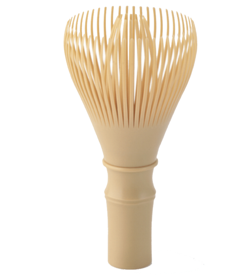 Венчик Часен для матчу з поліпропілену, зносостійкий, світлий - ідеальний інструмент для збивання чаю матчу