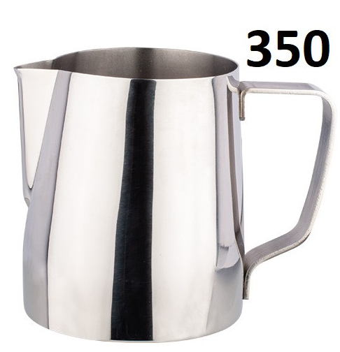Молочник Motta Pitcher Lady 350 мл с тонким носиком для латте-арта из полированной нержавеющей стали