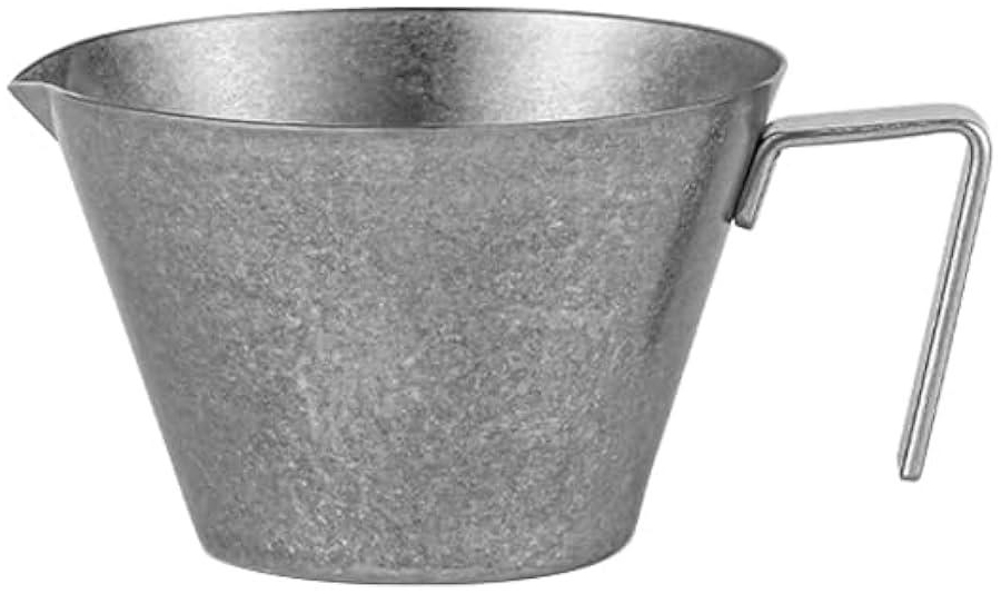 Молочник для эспрессо 100 мл из нержавеющей стали с удобной шкалой и острым носиком для точного наливания