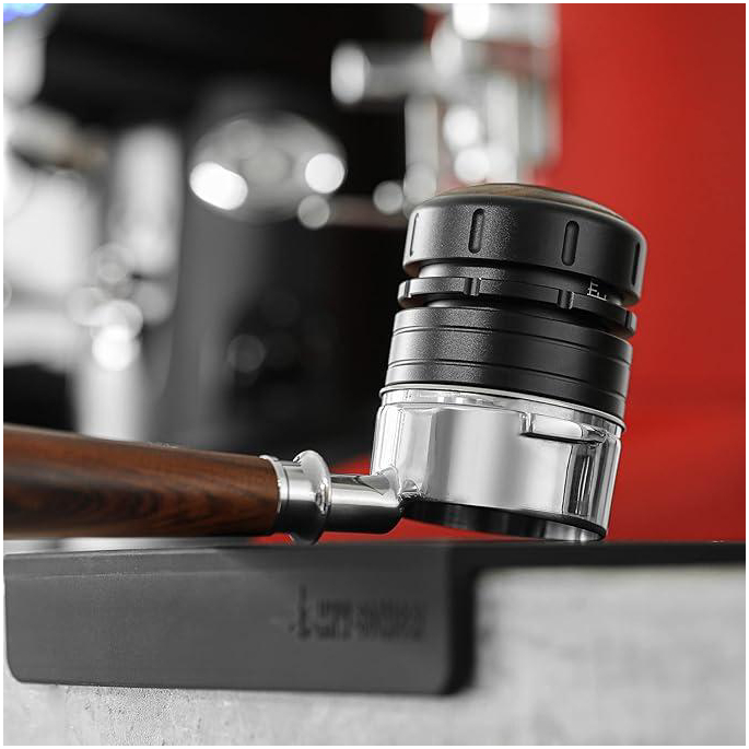 Профессиональный пуш-темпер с автоматическим возвратом 58,35 мм для равномерной экстракции кофе