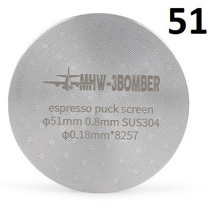Сито для еспресо MHW-3BOMBER 51 мм для рівномірної екстрації та легкого чищення