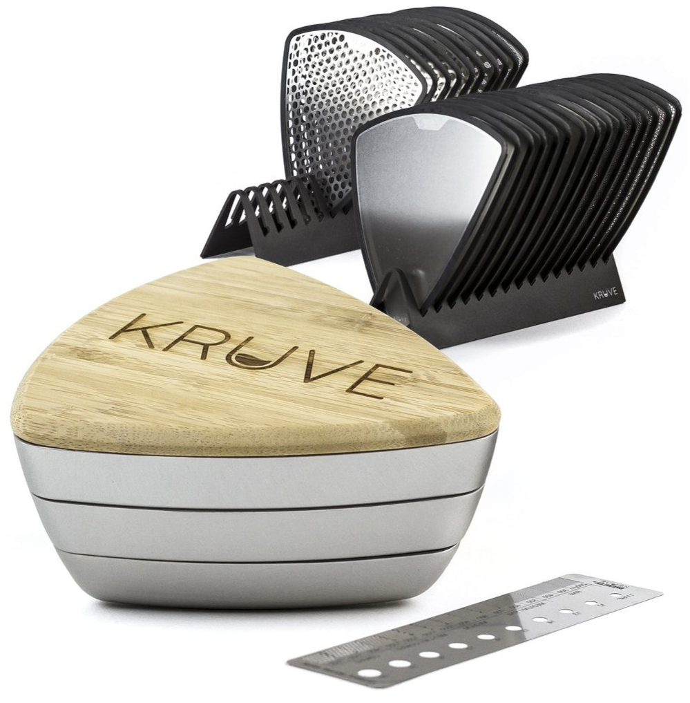 Набор сит для кофе Kruve Sifter MAX: точный контроль размера помола и улучшенный вкус для настоящих ценителей