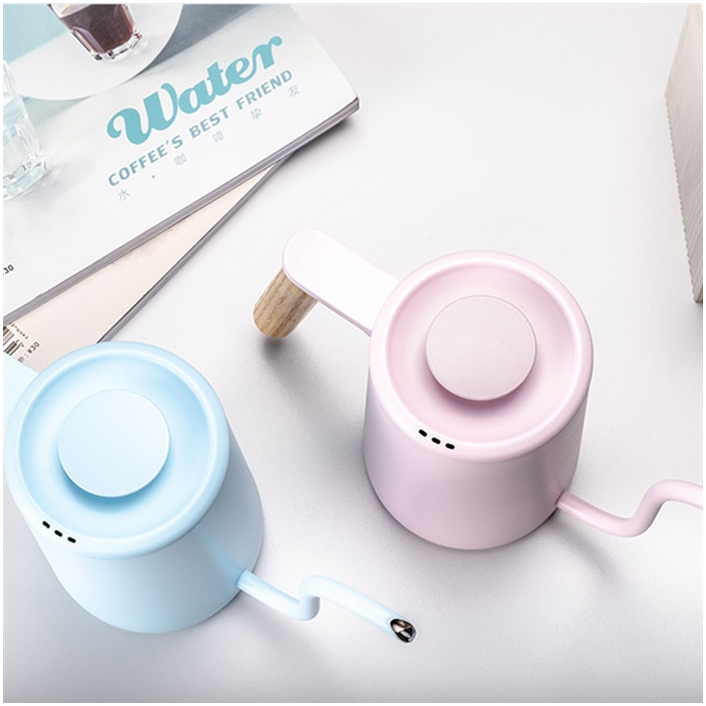 Чайник Timemore Fish Youth 700 мл с гусиным носиком для точного наливания горячей воды