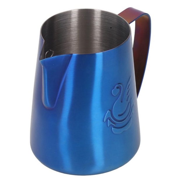 Питчер для взбивания молока JIBL little 600 мл, нержавеющая сталь, идеально для латте-арта