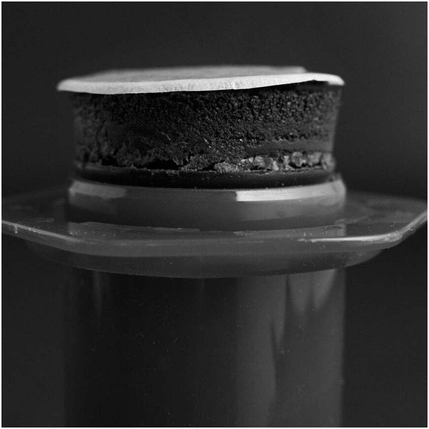 Круглый фильтр для кофе SIBARIST FAST DISC 63 для AeroPress и Moka Pots, 25 шт, 100% органический