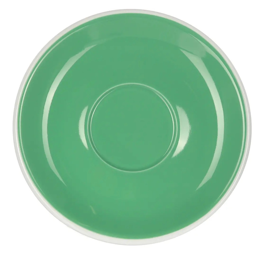 Блюдце з щільного фарфору Loveramics 14,5 см Mint для сервіровки з приємною формою і різноманіттям кольорів