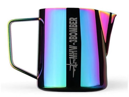 Питчер для латте-арта Multicolor 700 мл с узким носиком для точного наливания MHW-3Bomber