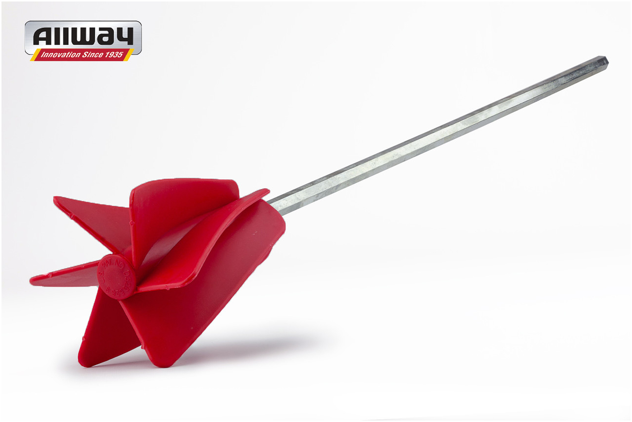 Миксер для краски Helix 460 мм с шестигранным валом - идеальное решение для быстрых и качественных смешиваний