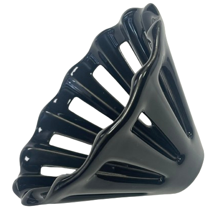 Керамический пуровер для фильтр-кофе с уникальной формой и равномерной экстракцией Dotyk черный 02