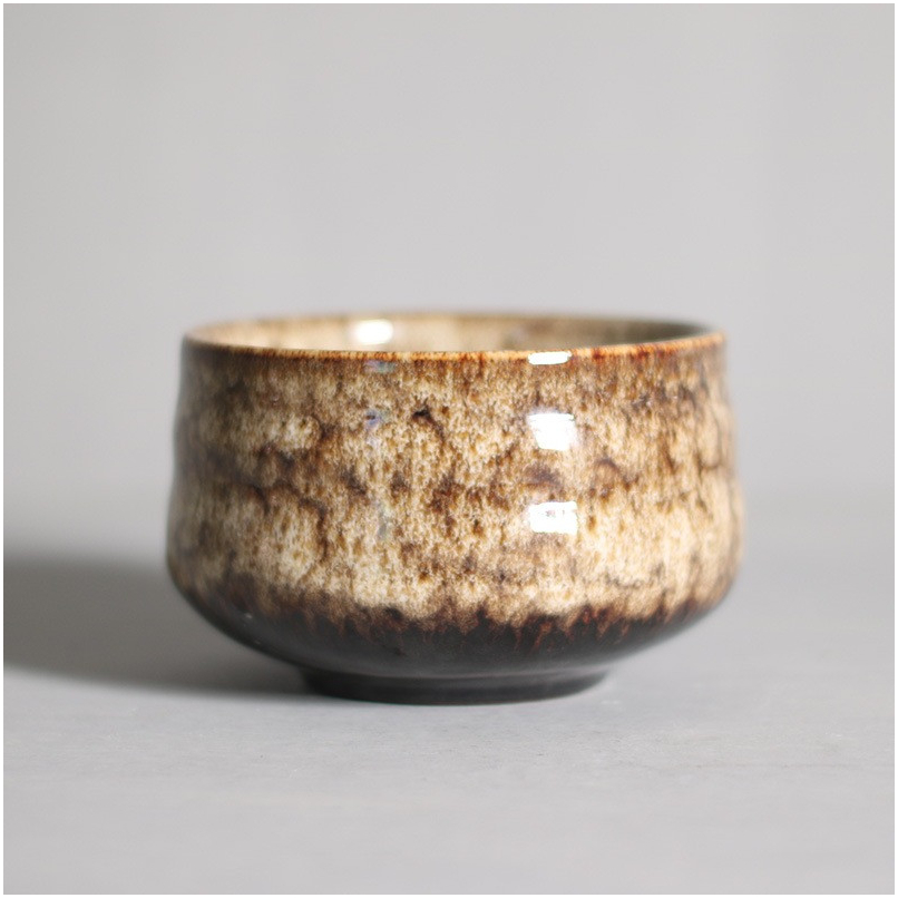 Керамічний Тяван для матчу 550 мл з цікавою текстурою для чайної церемонії
