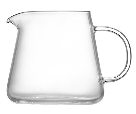 Сервер для кави та чаю Samadoyo 400 мл з боросилікатного скла з термостійкістю