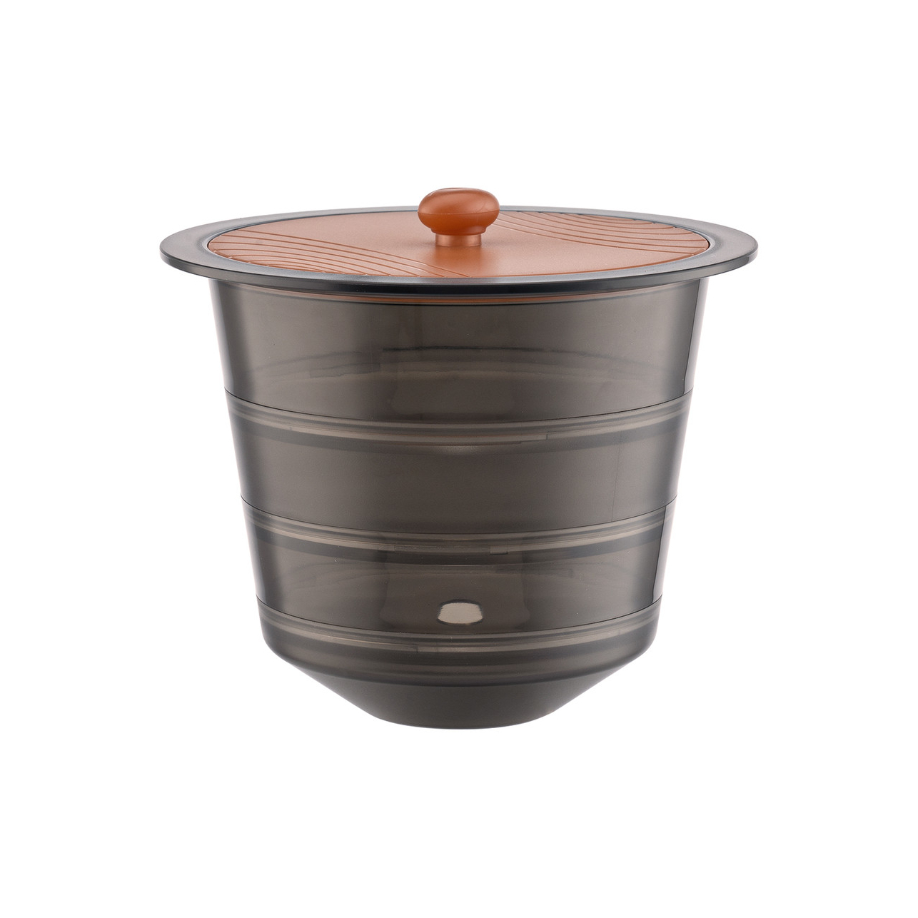 Органайзер для капсул Icafilas, разборная конструкция, вместимость до 15 капсул, высота 12 см, АБС пластик