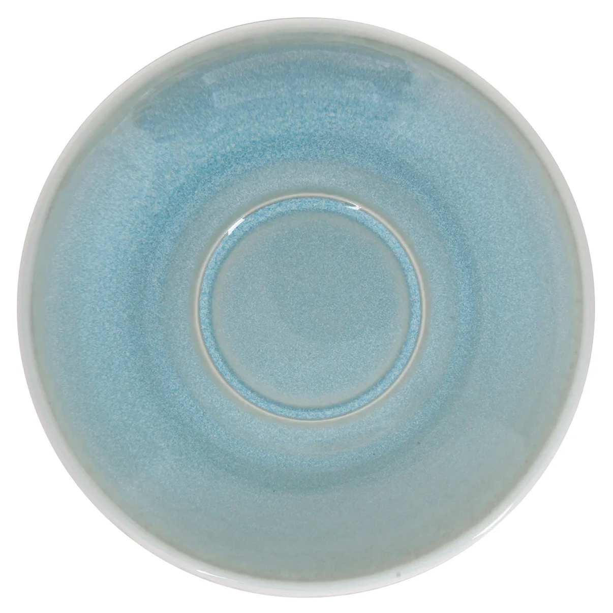 Блюдце 11,5 см з щільного фарфору Loveramics, підходить для посудомийної машини, колір Ice Blue