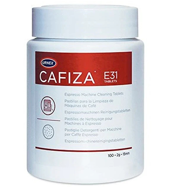 Таблетки Urnex для чистки кофемашин, 100 шт. по 2 г - эффективное средство против кофейных масел