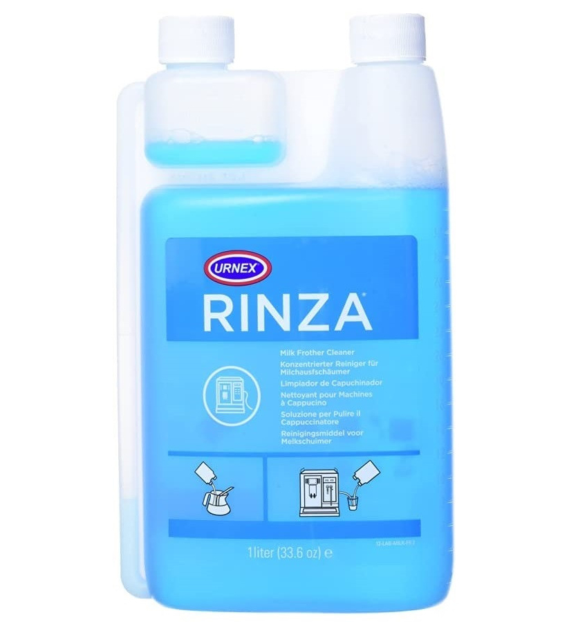 Urnex Rinza 1 л для чищення молочних систем кавомашин, ефективно видаляє жири та білкові залишки