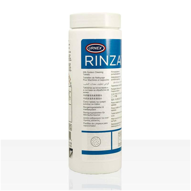 Таблетки для чистки молочных систем кофемашин Urnex Rinza, 40 шт. по 10 г - эффективное удаление остатков молока