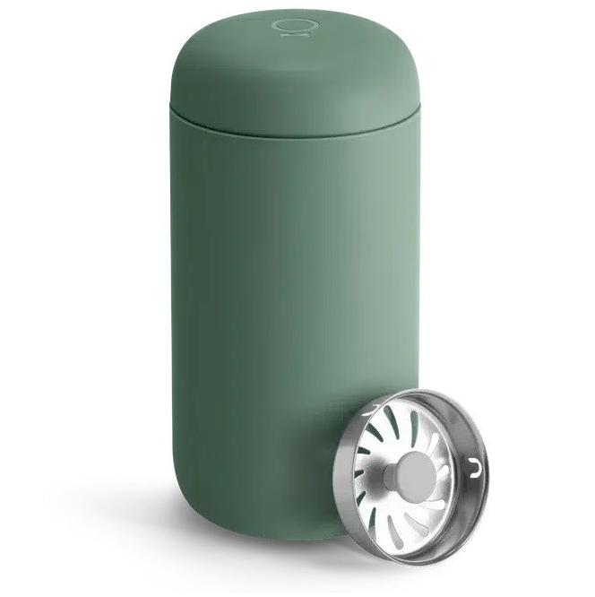 Термос-чашка Fellow Carter Move Mug 355 мл з керамічним покриттям для збереження смаку, Пильно Зелена