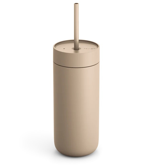 Термос-кухоль Fellow Carter Cold 475 мл для холодних напоїв з керамічним покриттям, стильний дизайн