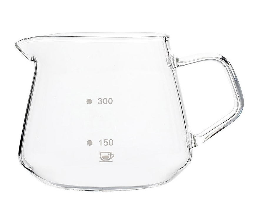 Скляний сервер для кави Margaux, 360 мл, боросилікатне скло, ідеальний для пуровера