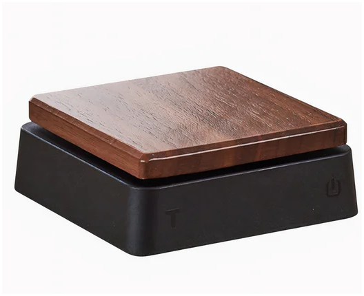 Электронные весы для кофе и чая Solid Wood с точностью 0,1 г и отделкой из ореха