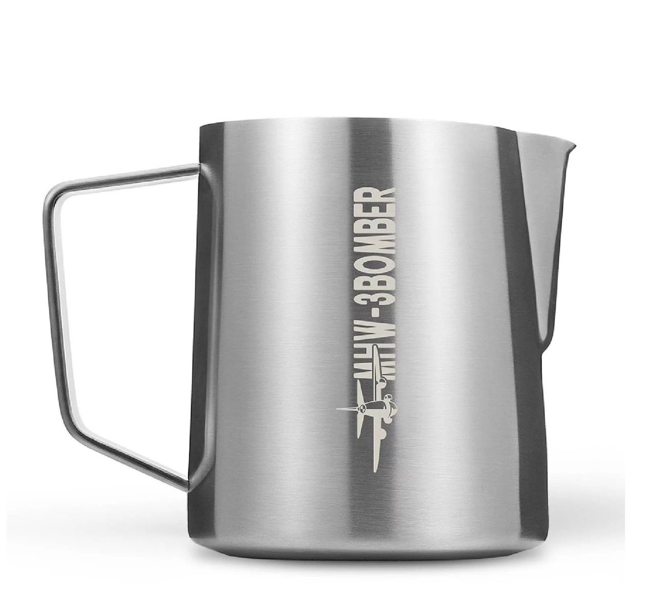 Питчер для латте-арта 500 мл с тонким носиком MHW-3Bomber из нержавеющей стали