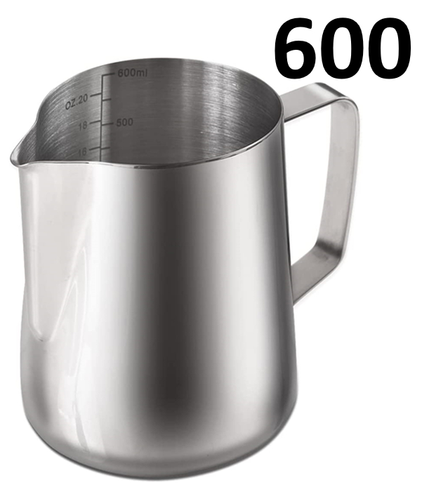 Питчер для молока 350 мл из нержавеющей стали с носиком для латте-арта