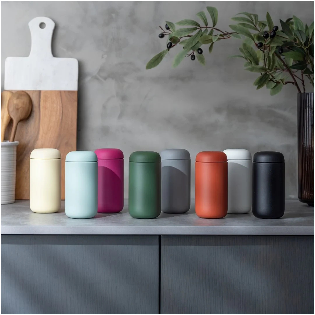 Термос-кавник Fellow Carter Move Mug 355 мл з керамічним покриттям для збереження смаку напоїв в дорозі