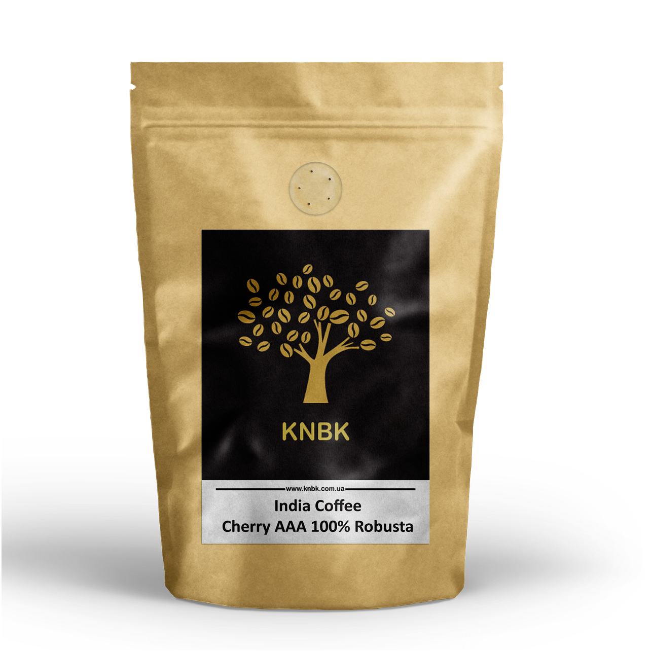 Робуста Індія Черрі 500 г — міцна кава з горіховим присмаком і насиченою гіркотою