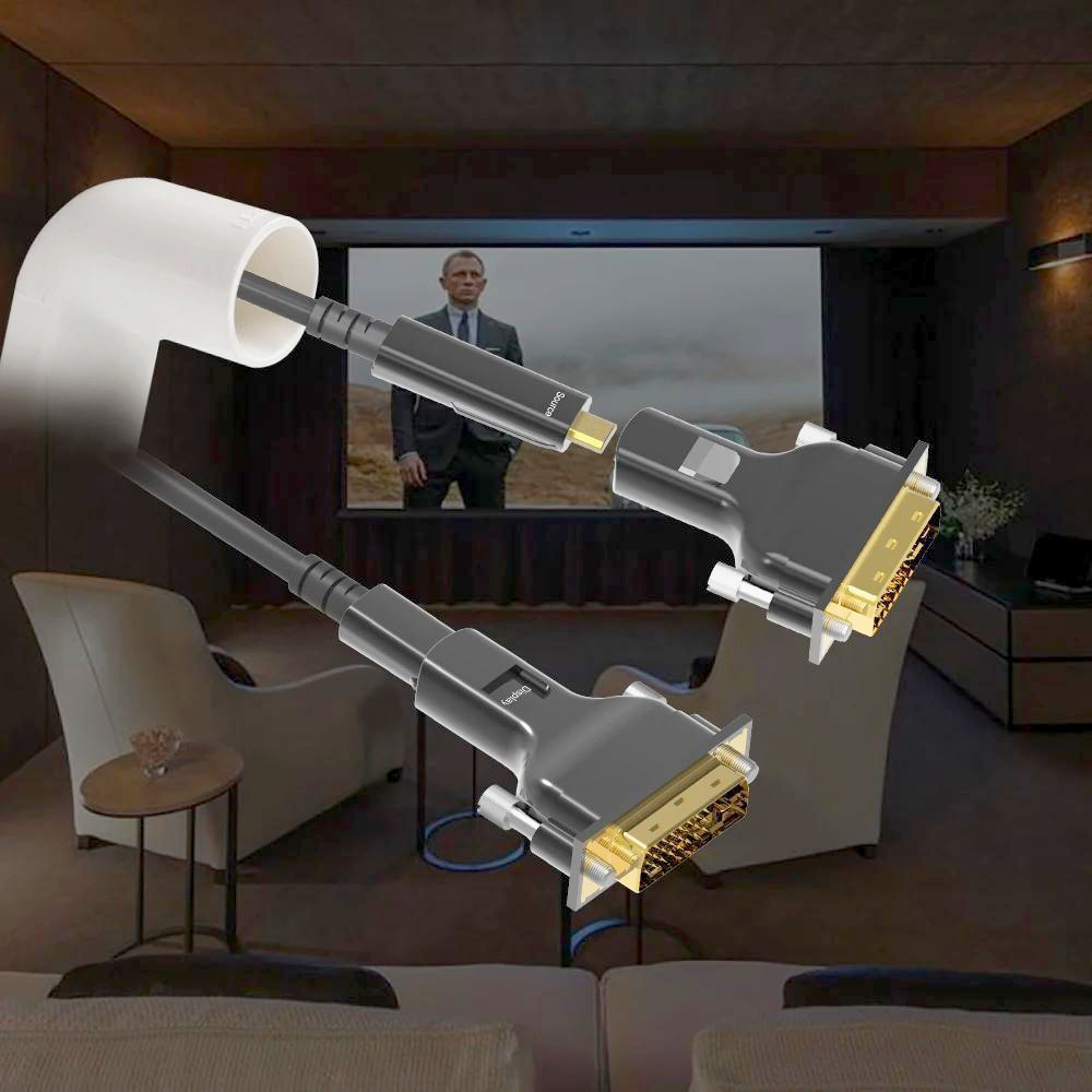 Адаптер HDMI > DVI I-Taki ADA-HDMID2DVI, 100 м, 1080p, активний оптичний кабель