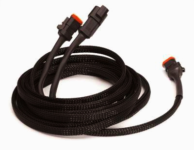 Кабельна оплетка Techflex FLEXO PET 3.81см, чорна, 1м (діапазон розтяжки 25.4-63.5мм)