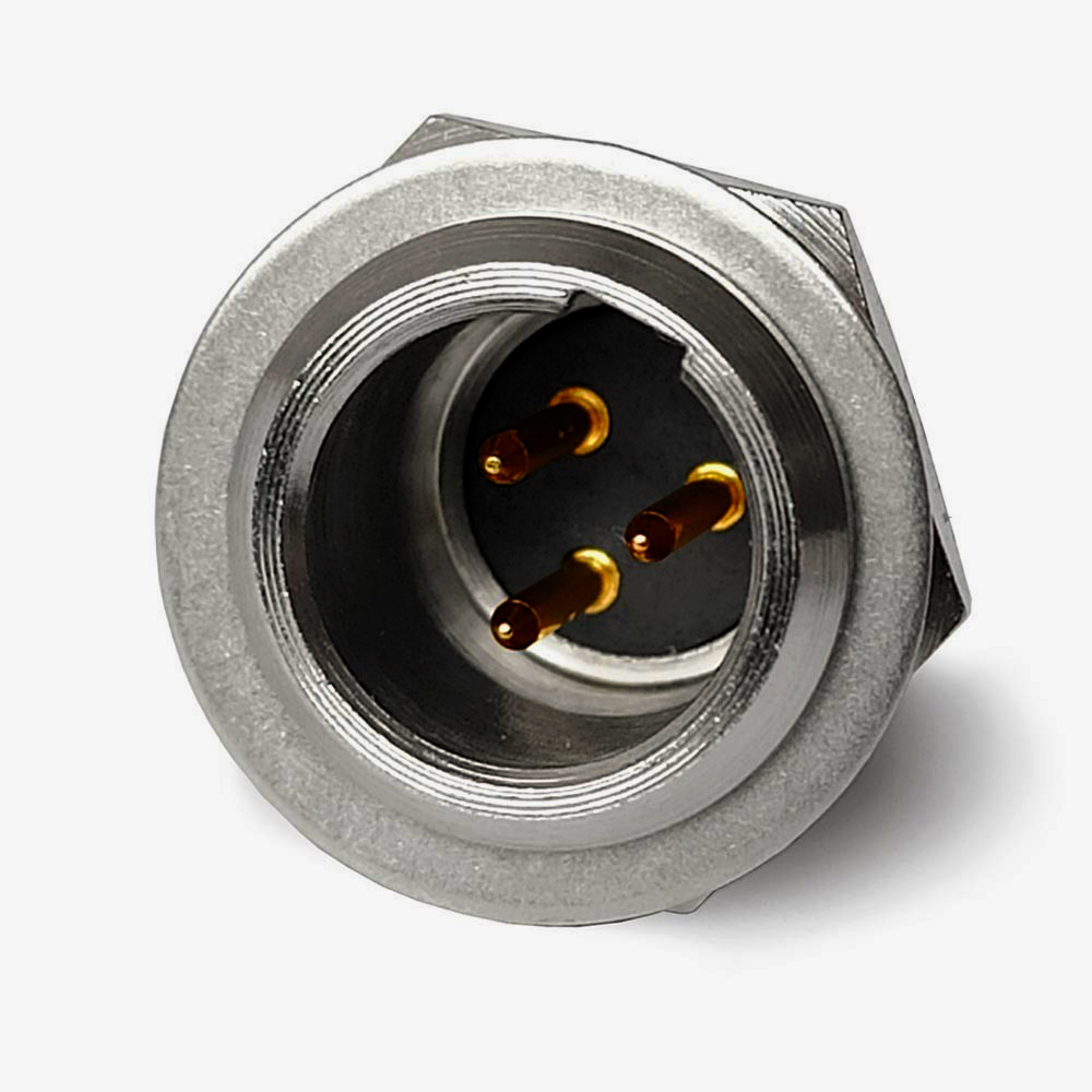 Панельний розapos;єм mini XLR SA137-3P 3 контакта метал MOCO для аудіо, 5A