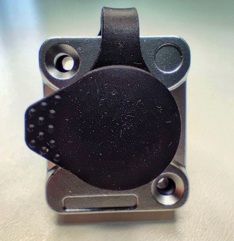 XLR розapos;єм SA289-SC-PG-WP 3pin, панельний, IP65, пайка, серія WP, 3 контакта