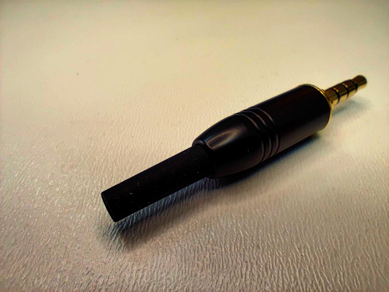 Разъем mini Jack 3.5 i-Taki, 4 контакта, подовжений, для мобільних пристроїв, 1 м