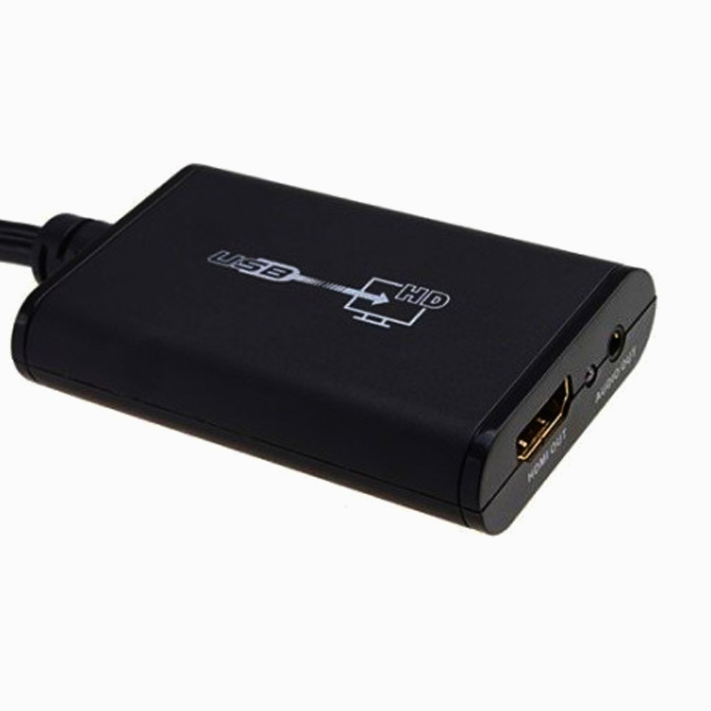 Преобразователь Lenkeng USB 2.0 в HDMI (1080p, 2048*1152) для ПК та iMac, підтримка 6 дисплеїв