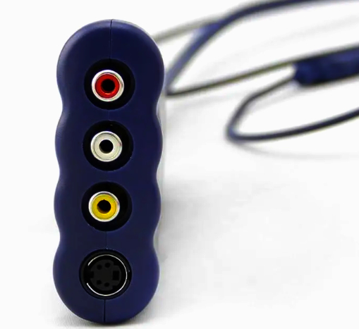 Адаптер Mini DisplayPort в RCA та S-Video, підтримка 1080p, Plug Play для ТВ і проекторів