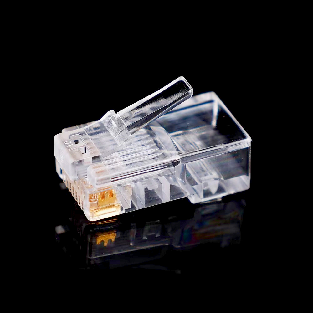 Коннектор RJ-45 Hyperline для обжима витої пари, діаметр 0.8-1.05 мм, 8 контактів