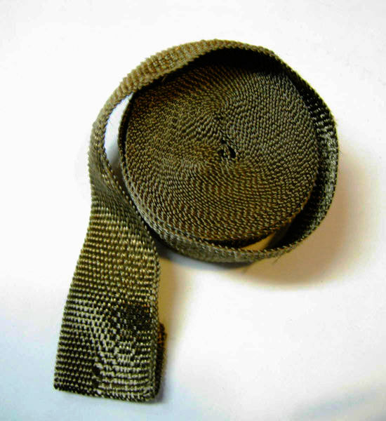 Термолента Techflex для колектора і глушника, базальтове волокно, 50.8мм, 1м, до 700°C