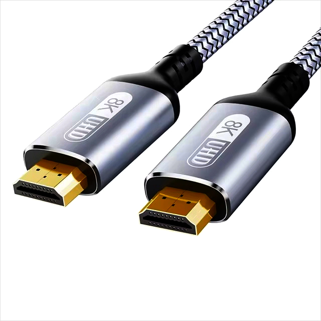 Кабель HDMI 2.1 1м для 8K UltraHD, 48 Гбіт/с, eARC, VRR, Dolby Vision, супер якість!