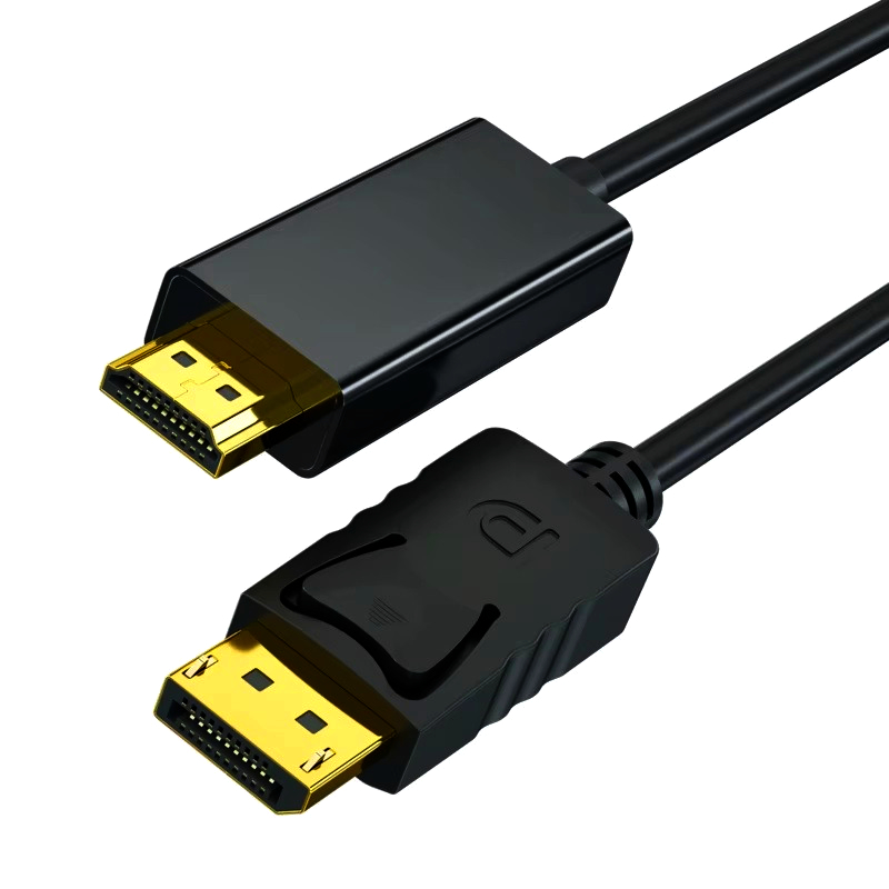 Кабель DP-HDMI 1.2a 4K@60Hz, 1.8 м, позолочені контакти, 21.6 Гбіт/с, Ultra HD 4K