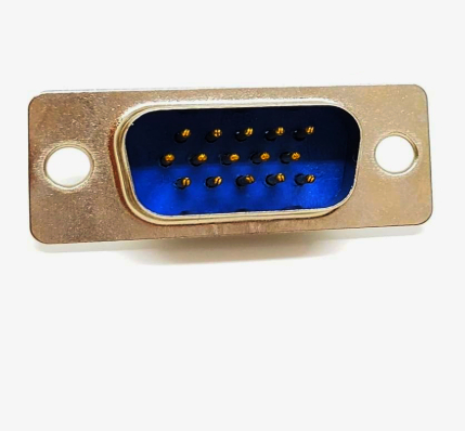 Кабельний розapos;єм D-SUB 15-pin металевий корпус, високоплотний, 3 ряди контактів, New Tide