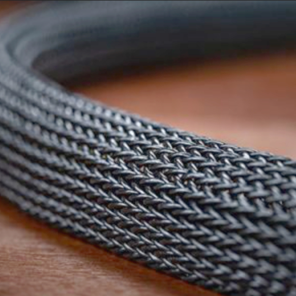 Еластична обплетка JDD Tech 35-48 мм чорна, поліестер, 1 м, антиабразивна, Cold Cut