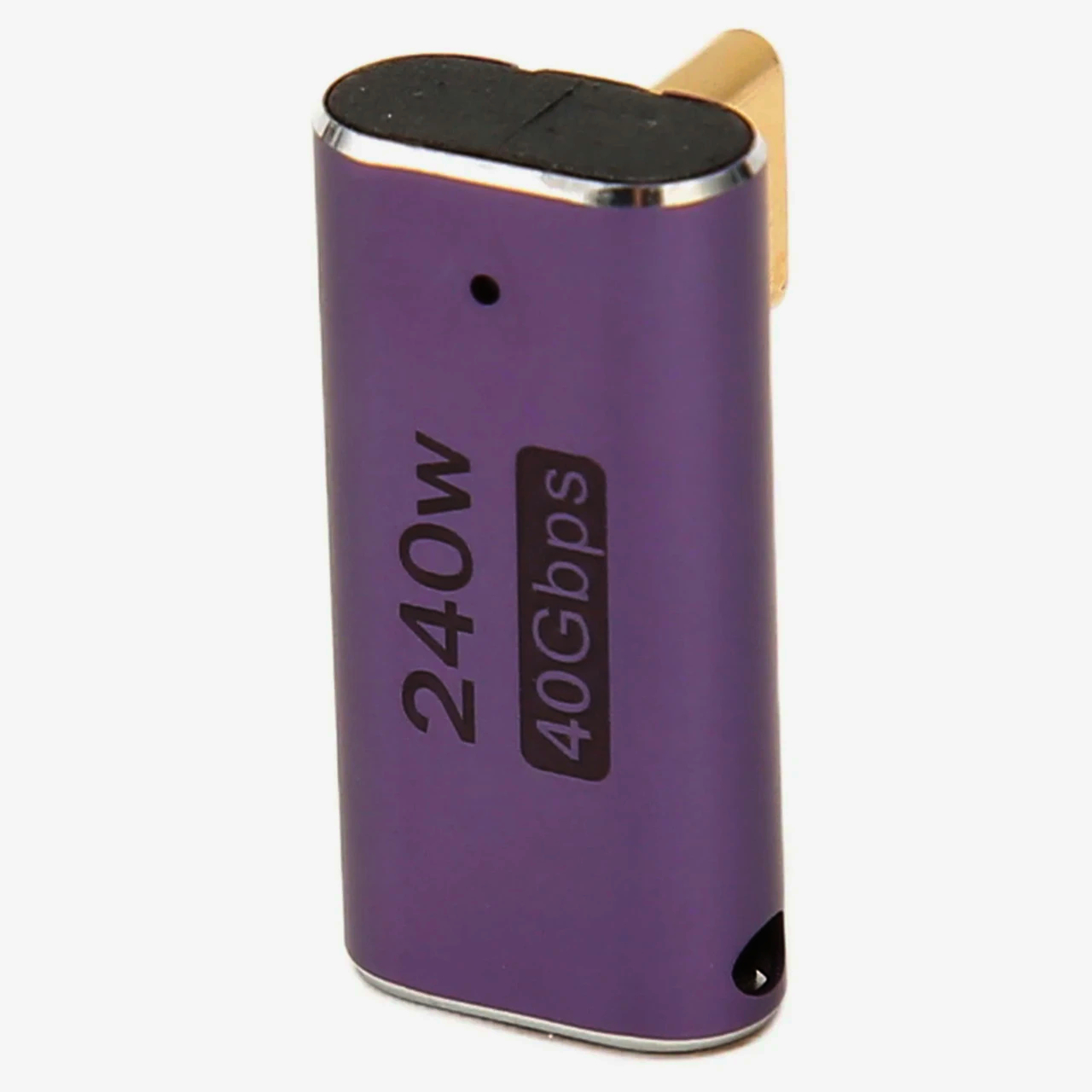 ADA USB-C 4.0 кутовий адаптер гніздо-штекер, алюміній, 40 Гбіт/с, I-Taki, Південна Корея