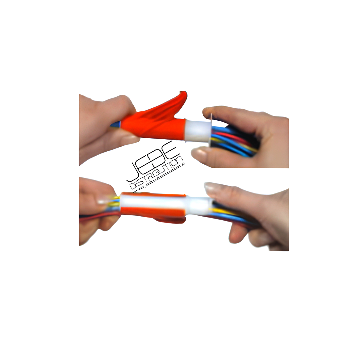 Інструмент для укладки проводів в оплетку Flexo F6 (12.7 мм) Techflex, Оригінал, США